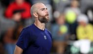 Adrian Mannarino at the 2022 Davis Cup.